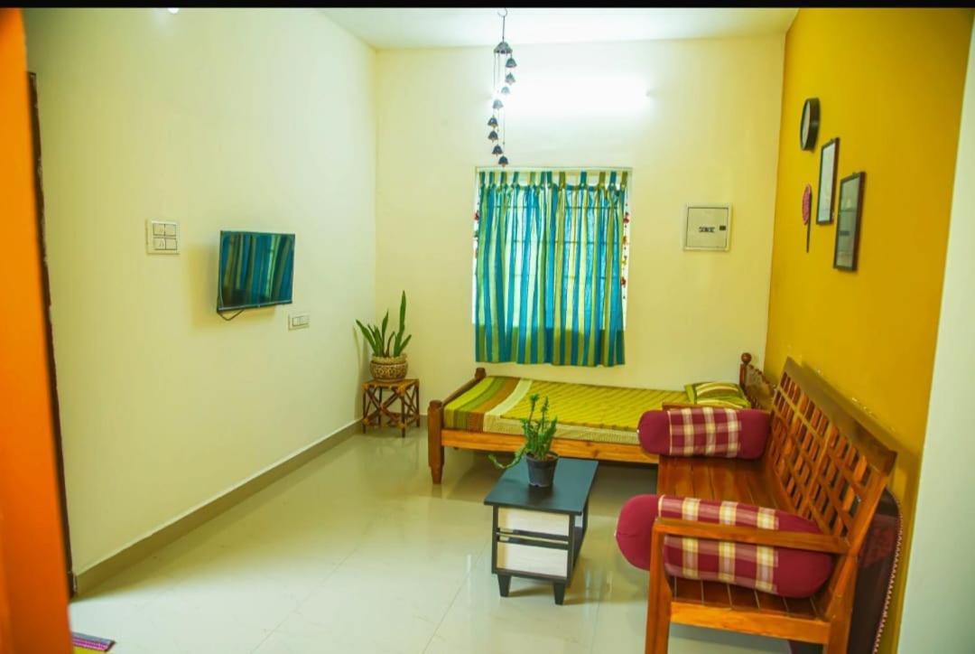 A Chettinad Villa In Coimbatore On The Way To Adiyogi And Nearer To Maruthamalai Ngoại thất bức ảnh