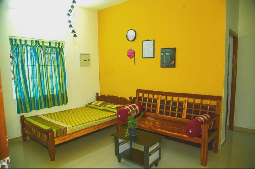 A Chettinad Villa In Coimbatore On The Way To Adiyogi And Nearer To Maruthamalai Ngoại thất bức ảnh