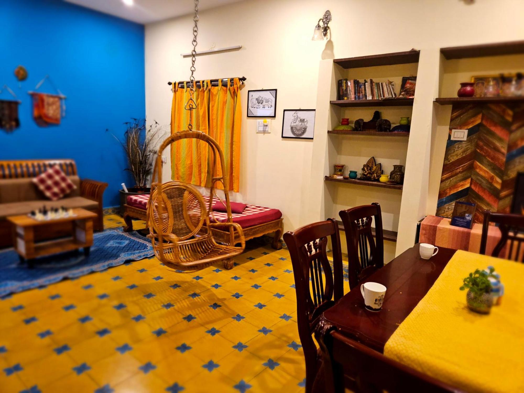 A Chettinad Villa In Coimbatore On The Way To Adiyogi And Nearer To Maruthamalai Ngoại thất bức ảnh