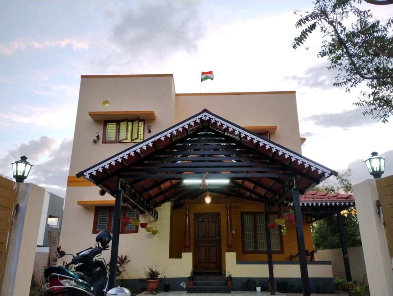 A Chettinad Villa In Coimbatore On The Way To Adiyogi And Nearer To Maruthamalai Ngoại thất bức ảnh